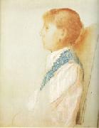 Odilon Redon Madame Odilon Redon in Left Profile oil on canvas